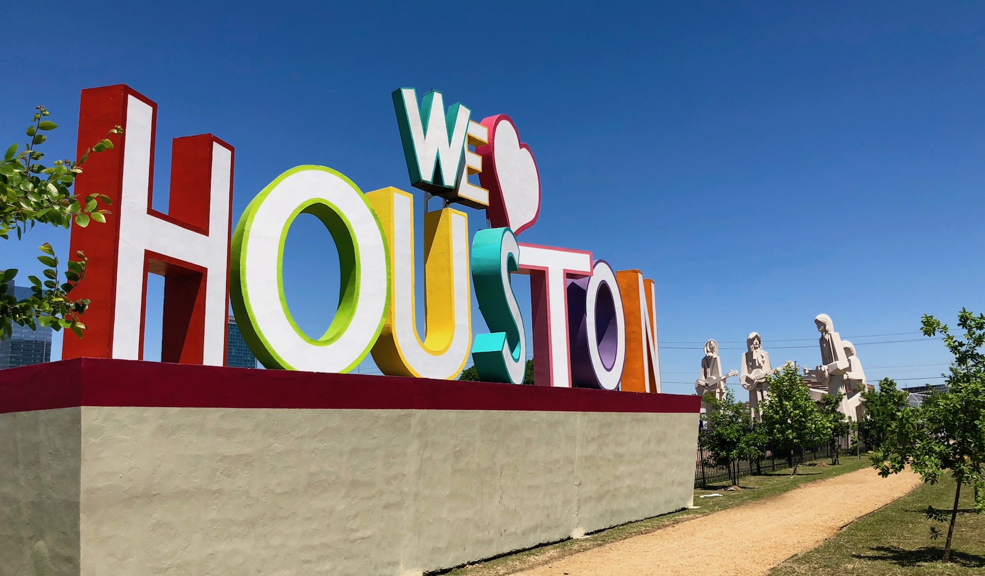 we love houston sign 2